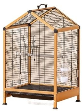 Fågel- och papegojbur Ultimate Luxury Villa Parrot Cage New Birdhouse & Nest
