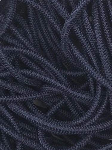Slantastoffe 10m Gummikordel am Stück, Gummiband, freie Farbwahl, 22 Farben (Dunkelblau)