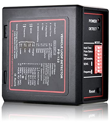 Sonew Vehicle Loop Detector, Car Park Barrier Loop Detectors Inductive Loop Sensor for Vehicle Access