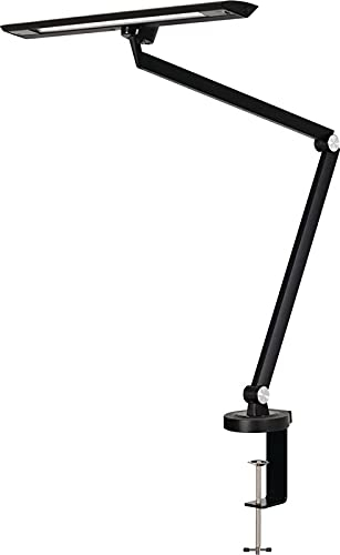 Schreibtischleuchte LED Zirkon Aluminium,ABS,Eisen ,PC schwarz H.820mm m.Klemme