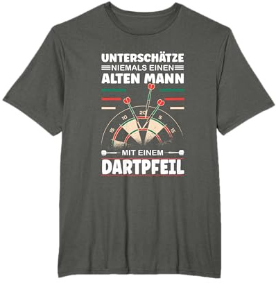 Dartspieler, Darts Zubehör Dartpfeile Steeldart Dart T-Shirt