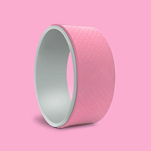 LTLCLZ Rückenrolle Myofascial Release Trigger Point Yoga Wheel Schaumstoffrolle Zur Behandlung Von Rückenschmerzen Tiefengewebsmassage Übung,Rosa