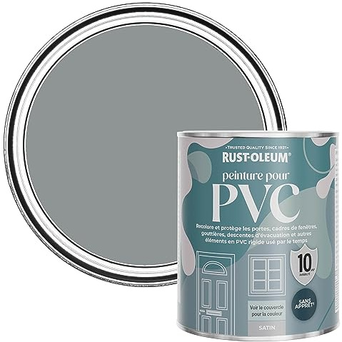 Rust-Oleum Grey uPVC Door and Window Paint In Satin Finish - Anthracite 750ml