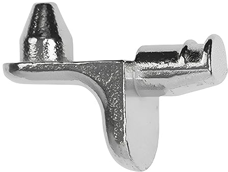 50 Stück Regalbodenträger L Form, Einlegeboden Halter mit Aufbewahrungsbox, Bodenträger 5 mm, für Küchenschrank, Bücherregal, Schrank