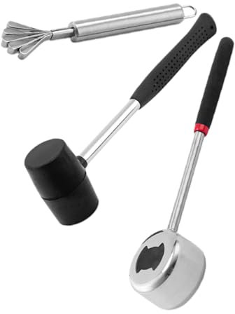 Alipis Herramientas Para Abridor Raspador y Rebanador De Cocos Kit De Abridor De Para Hogar y Fruterías