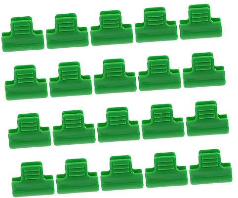 UKCOCO 40Pezzi Clip Fissaggio per Serra da Resistente per Copertura Film e Rete Ombreggiante Facili da Usare e Pratiche per Giardinaggio e Coltivazione Serra