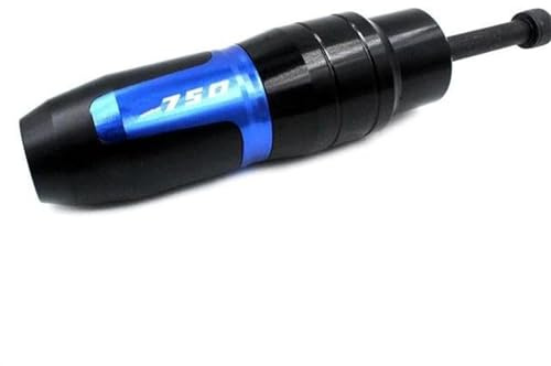 OPYJRL Motorcycle CNC Aluminum Crash Pads Exhaust Sliders Crash Protector For K&awasaki Z900 Z800 Z750 2012-2020 Motorcycle modification Accessories(Blue a)