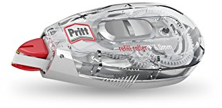 Pritt Korrekturroller Refill Flex Roller Midway, einfach nachfüllbar, einziehbare flexible Spitze, Push & Pull Funktion für beidseitige Anwendung, Bandbreite 6mm, Bandlänge 12m, PRR6H, 5 Stück