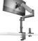 WALI Premium Single LCD Monitor Desk Mount Fully Adjustable Gas Spring Stand for one Screen up to 32, 17.6lbs Capacity (GSDM001), Black
