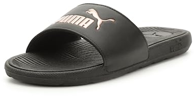 Puma Cool Cat 2.0 Wns Slide Sandalen für Damen, Puma Schwarz-Roségold, 6 UK