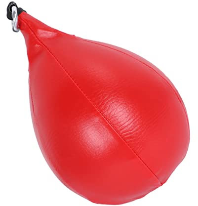 KOMBIUDA Birnenförmiger Boxsack Zum Aufhängen Boxsack Aus Pu-Leder Für Boxtraining Schlagtraining Und Workout Zu Hause Fitnessclub