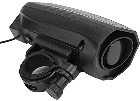 Fahrradhupe, Elektrische Fahrradhupe, 110 DB Lautstärke, ABS, Elektrische Fahrradhupe, Lenkeralarm, Fahrradhupen mit Fester Basis für Lenker Aller Rohrdurchmesser