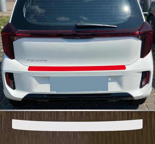 kompatibel mit KIA Picanto ab 2024 passgenaue Lackschutzfolie Ladekantenschutz transparent