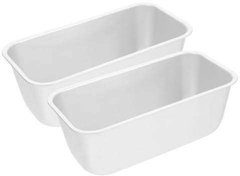 OKUMEYR Molde para Hornear Tostadas de Aleación de Aluminio 2piezas, Fácil de Usar y Limpiar, Adecuado para Hacer Panes en Fiestas y Cocina