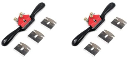 yuwqqoajv 2 Juegos de Herramientas de corte, radios de Metal, carpintería con hoja, herramientas de carpintería, corte Manual, herramientas de afeitado y otros trabajos curvos