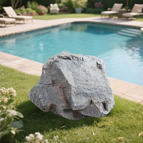 Faux rochers réalistes en polyuréthane pour l'aménagement paysager, pierres artificielles légères, housses de fosse septique, décoration de cour nécessitant peu d'entretien, roche de paysage de style