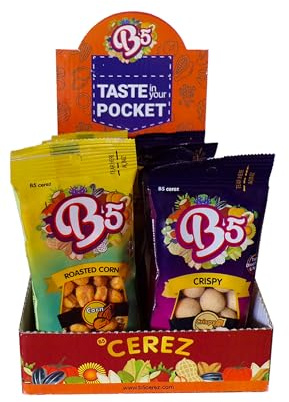 Babay Nuts Gemischte Box - Nuts & Chill - Movie Night Box | 16 Pack | 400 gramm