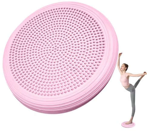 per l'equilibrio, per l'equilibrio,per per esercizi indoor | Disco di equilibrio multifunzionale con pompa ad aria, oscillante antiscivolo per allenamento di stabilità