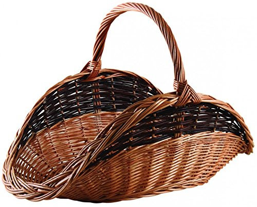 Panier buches osier brut et buff PBU1350