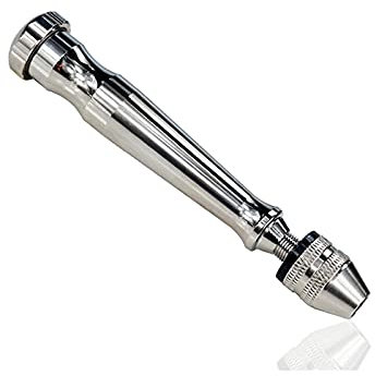 1 stück Mini Micro Aluminium Handbohrer Hand Manuelle Bohrfutter für 0,3-3.9mm Twsit Bohrer Hand Twist Bohrer