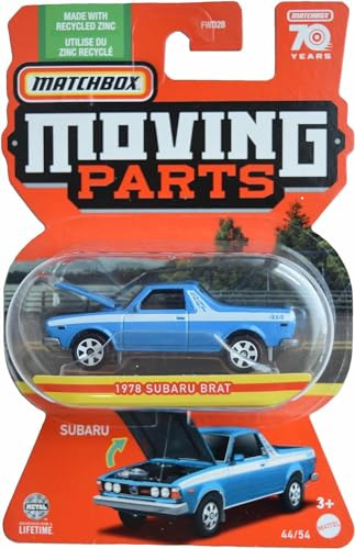 Matchbox 1978 Subaru Brat, Moving Parts 44/54 70 Years [Blue]