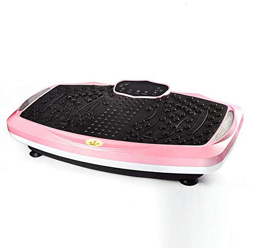 HADWAO Placa vibratoria ultrafina para fitness, para perder grasa en casa, 9 modos, 120 niveles de velocidad, fácil almacenamiento en gimnasio, oficina en casa