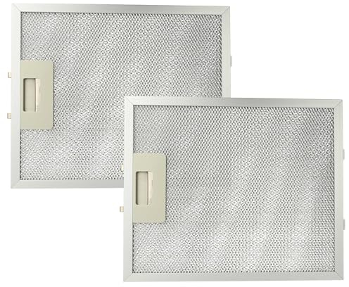 vhbw 2x Filtro metálico de grasa reemplaza AEG 4055101671 para campana extractora - 27,7 x 23 x 0,9cm metal