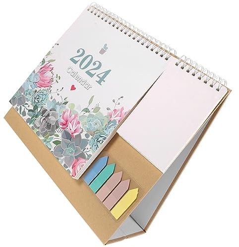 FUNOMOCYA Zarter Stehkalender Mini-kalender Kalender Tischdekoration Fürs Büro