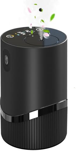 Difusor sin agua para aceites esenciales, difusor atomizador de aromaterapia de 2000 mAh, aromaterapia portátil, 4 modos de trabajo y 3 modos de atomización, capacidad de 5-20 ml para el hogar,