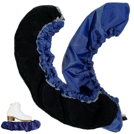 Kufenschoner Schlittschuhe Schoner,Schlittschuh Schoner,Kufenschutz Zubehör,Kufenschoner Elastisch Eishockey,Schlittschuhschoner,Schlittschuhtasche Schutz Kufenstrümpfe Eislaufen für Kinder Damen