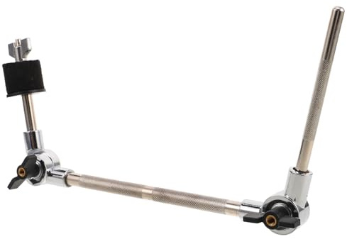 TOYANDONA Accesorios Para Batería De Jazz Abrazadera Metálica Para Cencerro De Bombo Soporte Para Platillos De Bombo Extensible Abrazadera De Extensión Para Kits De Batería Accesorio