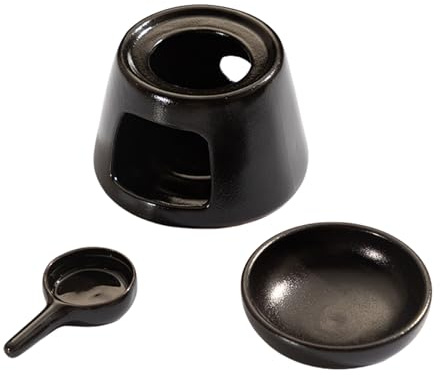 Oxxggkao Grande Capacità Ceramica Bruciatori Olio Essenziale Tealight Holder Cucchiaio Aromaterapie Diffusore Stufa Set Per Decori Casa Tealight Holder