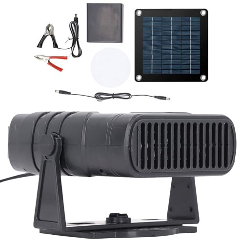 Heizung für Hühnerstall, 20W Überhitzungsschutz Windfester Wärmer, Intelligentes Solarheizpanel Für Hühnerstall, Für Zuhause Auto Gewächshaus Kätzchen Welpen Und