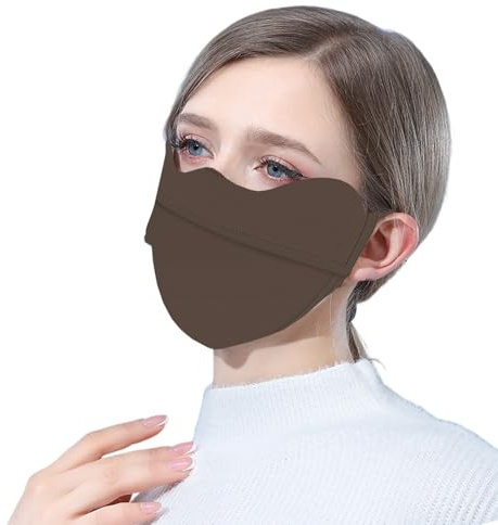 MFYOUPK Masque d'hiver | Demi-bouclier de protection en polaire pour temps froid – Pour femme, hiver, moto, cyclisme, ski, sport, neige, randonnée, trajet
