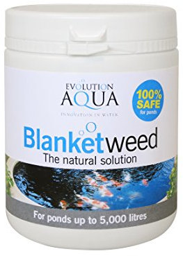 Evolution Aqua Blanketweed - Effective Blanket Weed Treatment for Ponds & Pond Algae Treatment | Pond Weed Remover and Pond Cleaner | All-Natural Solution | Treats up to 5000L | 400g