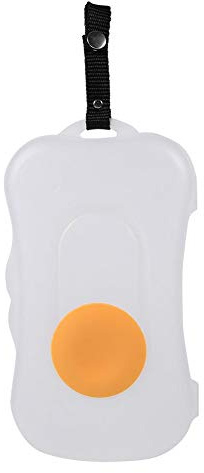 Baby-Tuchetui - tragbare Aufbewahrungsbox für Feuchttücher, Feuchttuchspender für den Aussenbereich, praktisch, portabel & aus nachwachsendem Material