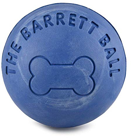 SPOT Ethical Barrett Ball Virtually Indestructible Rubber Ball | Medium Dog Toy