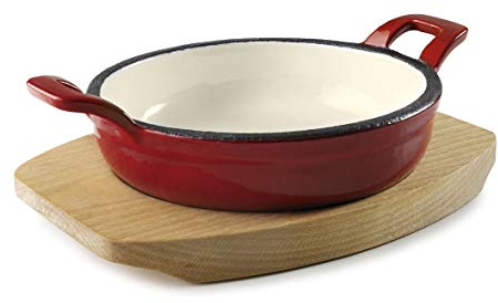 Lacor - Cacerola redonda, Aluminio, Rojo degradado, 18'5 cm - Profesional | En aluminio ligero, para guisos y cocciones uniformes; ideal para cocina profesional y uso diario en casa, cómodo y funcional
