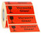 Etiketten Aufkleber Vorsicht Glas rot 1000 Stück 90x35mm Warnetikett auf Rolle 593101