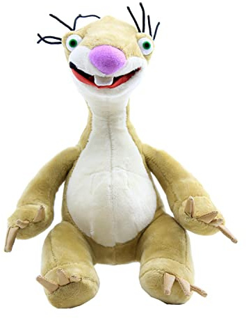 Laruokivi Lustige Nette Tier Puppe Sid Faultier Gefüllte Plüsch Spielzeug 10'' Geschenk