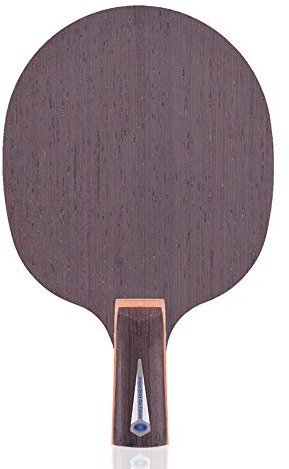 Tischtennisschläger für Senioren, 4 Holz 3 Carbon, professioneller Ping-Pong-Schläger, geeignet für Kontrollspieler/Einzelschläger/kurzer Griff