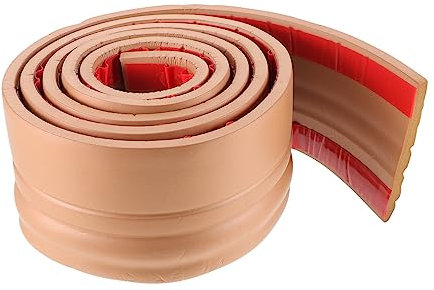 CANIGHT 1 Rolle Abziehbare Fußleistenleiste 2 Meter Für Wand Und Bodennahtdekoration Fußleistendekoration Und Wandbündchen