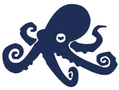 Tattwo.me – Temporäre Tattoos für Erwachsene und Kinder, hält 2 Wochen, wasserfest – Oktopus – Pflanzliche Tinte – EU-Kosmetik-Zertifikat – (P0740)
