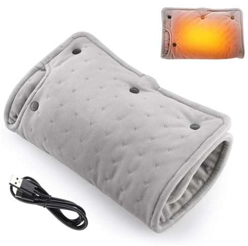 Eznaobo Elektrischer Handwärmer, USB-Handwärmer, Wiederaufladbar, Tragbar, Heizhandschuhe, Muffs, Wintergeschenk