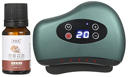 Microcurrent Macchina di raschiatura Lifting Viso Massaggio corpo Ricaricabile Ringiovanimento della pelle Strumento elettrico per stringere le rughe e rassodare la pelle