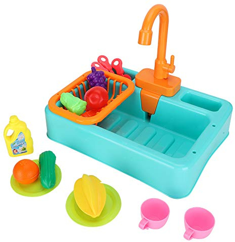 Yctze Automatische Badezimmer-Badewanne, Haustier-Multifunktions-Badewanne, Automatische Badezimmer-Duschwanne mit Spielzeug-Badewannen (Blue)