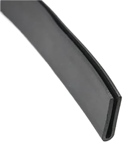 Schwarze U-förmige Gummidichtungsleiste for Schutz von Autotüren, Kanten und Ecken, verschiedene Größen(4MMX13MMX1METER)