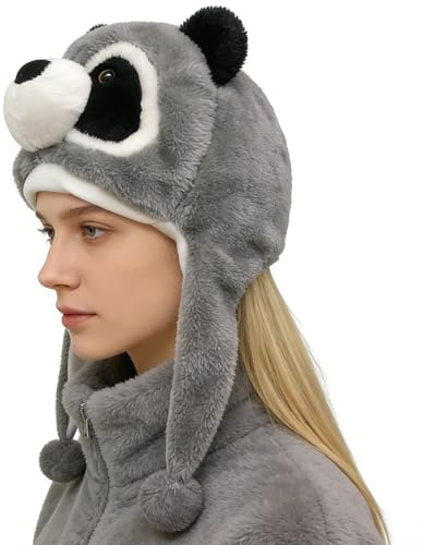 Gorro de Invierno de Animales Gorro de Dibujos Animados Suave Tierno y