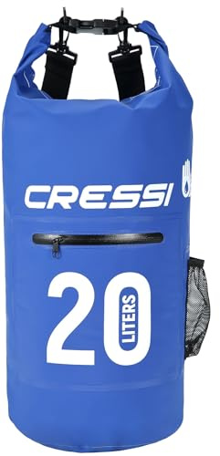 Cressi Dry Bag Black with Zip 20 lt
