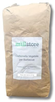 Carbonella per Barbecue Vegetale Artigianale - Sacco da 10 kg